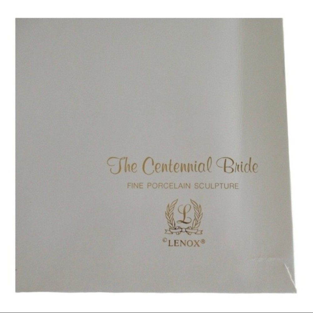 Lenox Vintage Centennial Bride Fine Porcelain Sculpture - Picture 12 of 14